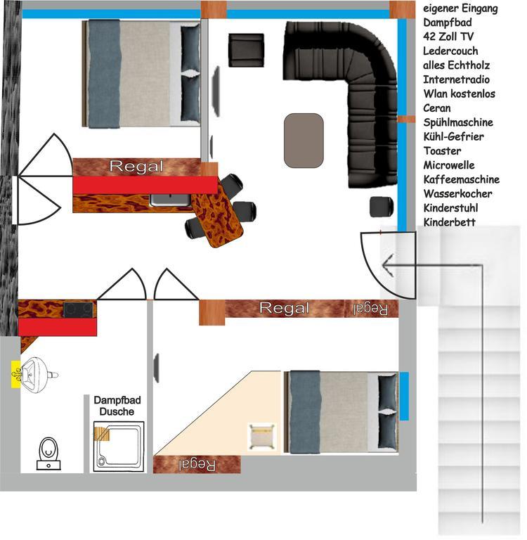 Waldluftin Apartamento Lauscha Exterior foto